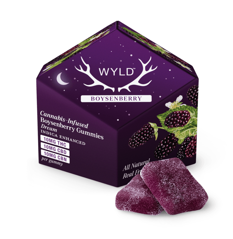 WYLD Hemp Boysenberry Gummy