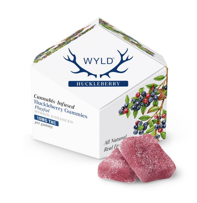 WYLD Hemp Huckleberry Gummy