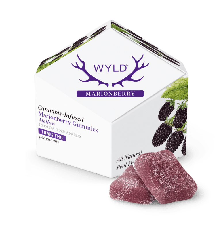 WYLD Hemp Marionberry Gummy