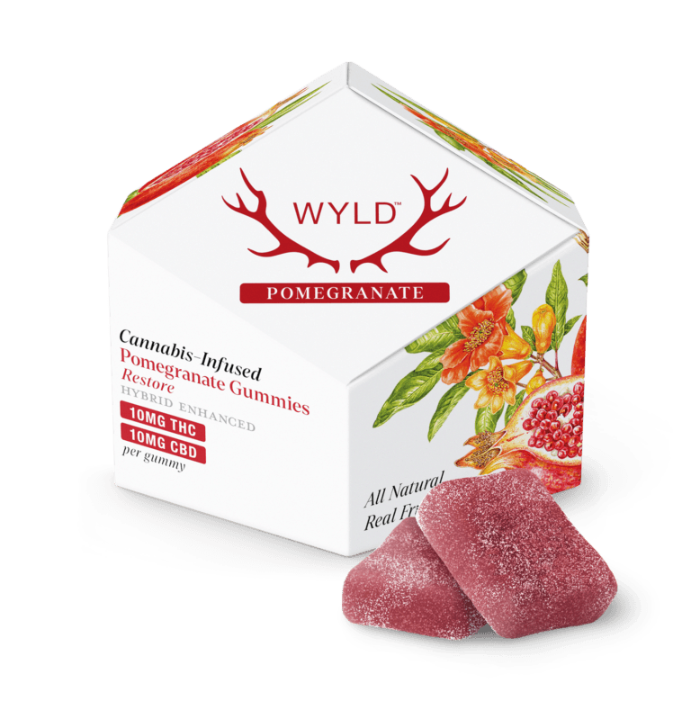 WYLD Hemp Pomegranate Gummy