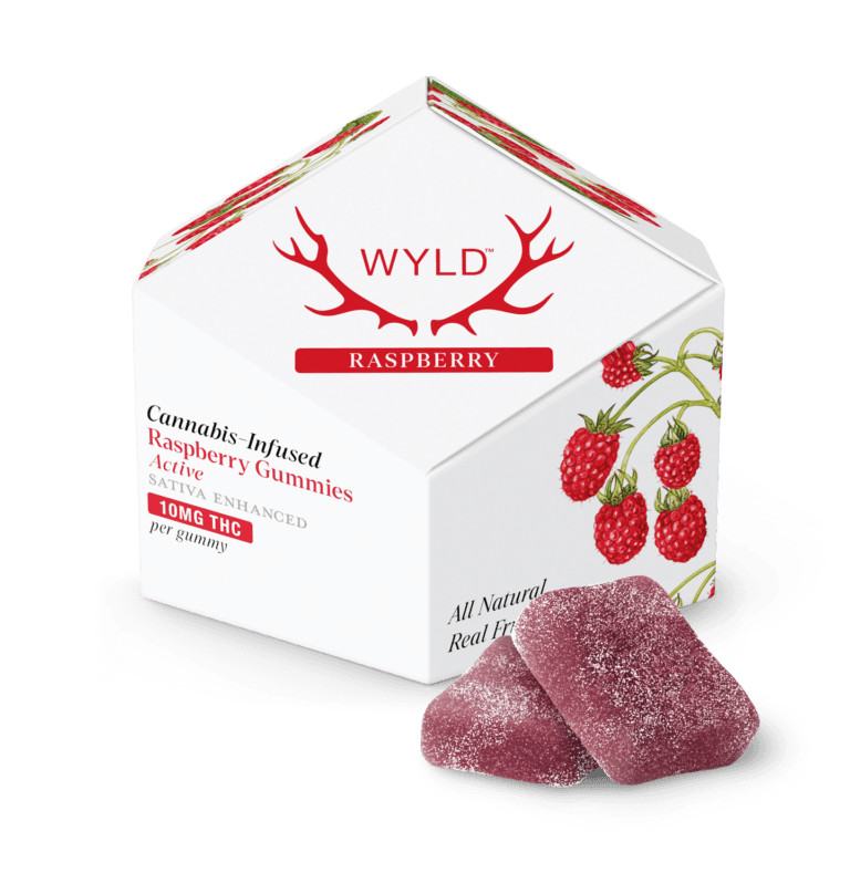 WYLD Hemp Raspberry Gummy